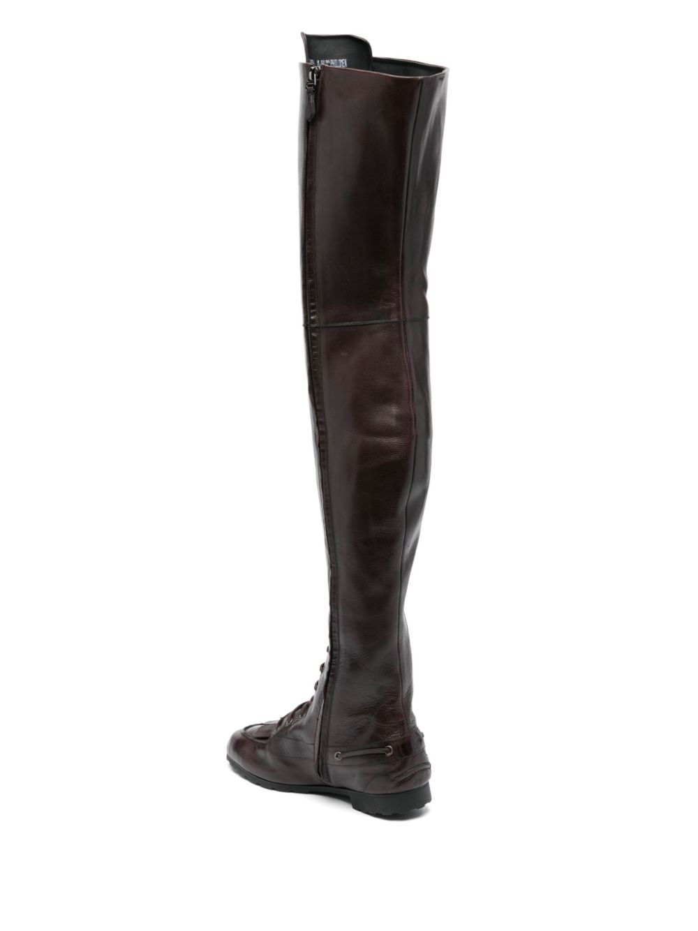 Bally thigh-high boots Brown