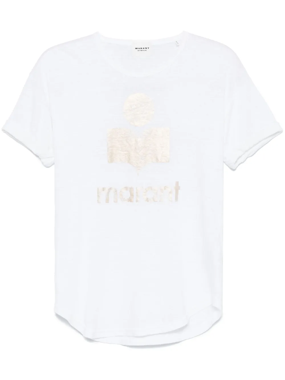 Shop Marant Etoile Koldi T-shirt In White