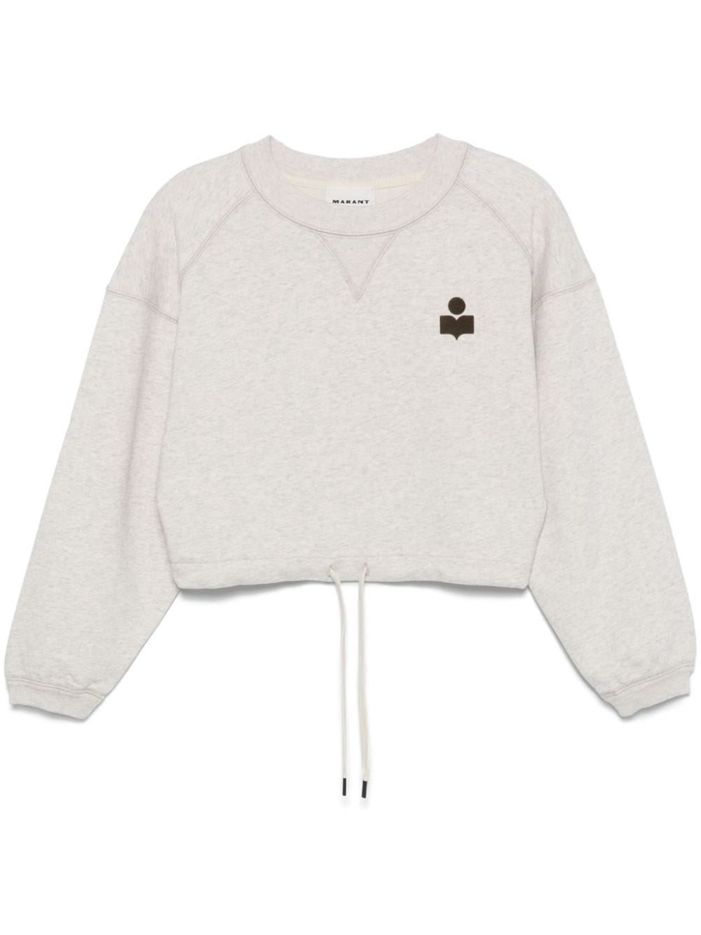 Shop Marant Etoile Margo Sweatshirt In Neutrals