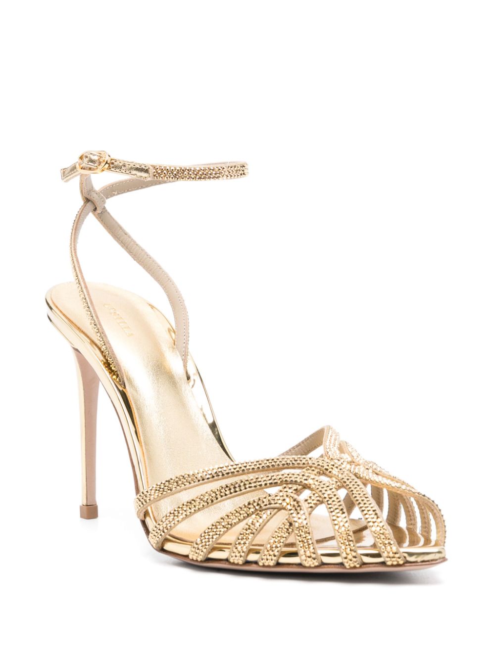 Le Silla 110 mm Embrace sandalen - Goud