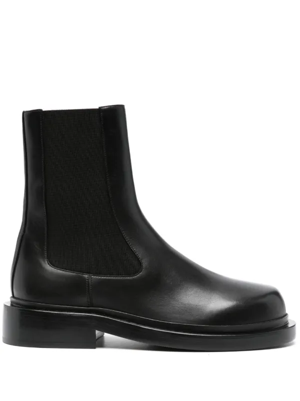 Jil Sander レザー ブーツ | ブラック | FARFETCH JP