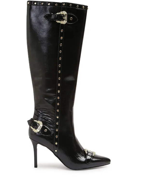 【関税込み】Versace Jeans Couture ブラック Scarlett ブーツ 24473974_54595049_600.jpg