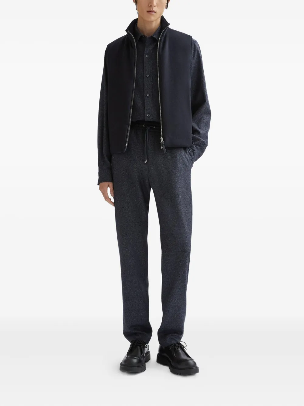 Agnona zip-up cashmere gilet | Waistcoats & Gilets | Image 2