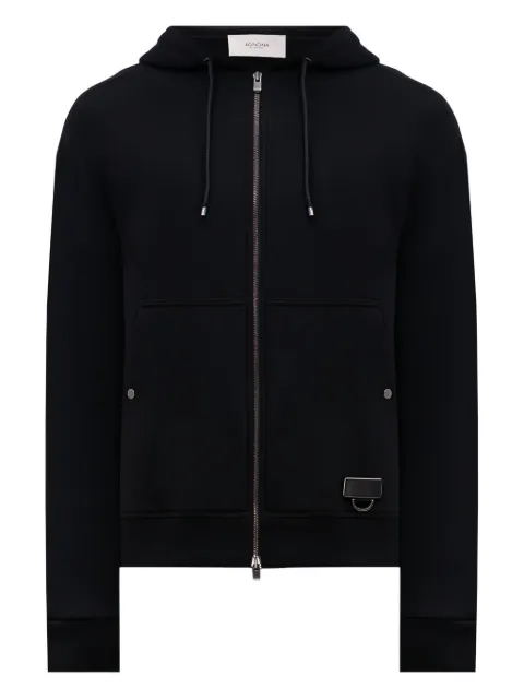 Agnona hooded zip sweater