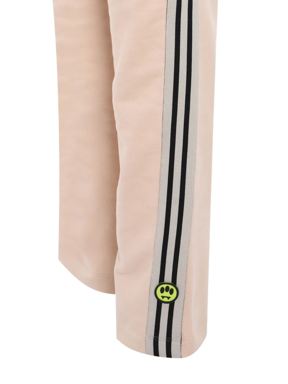 BARROW Broek met streepdetail en logoprint Roze