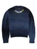 Barrow kids logo embroidered sweater - Blue