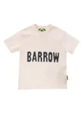 Barrow kids logo-print t-shirt - Neutrals