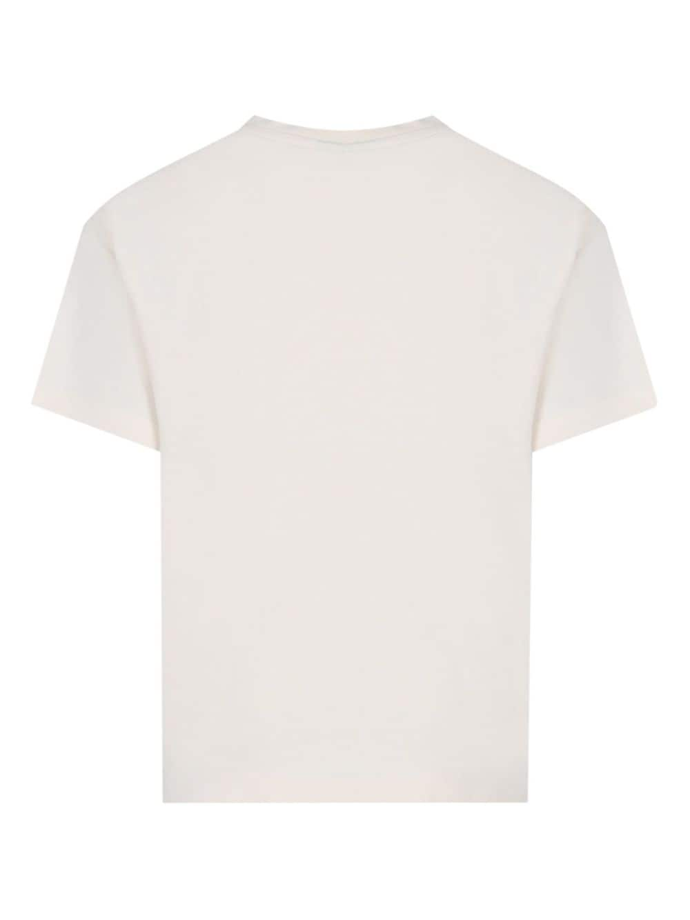 BARROW logo-print t-shirt - Wit