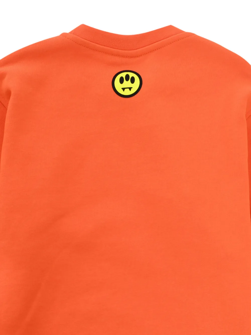 Barrow kids Sweater met logoprint Oranje