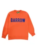 Barrow kids logo-print sweatshirt - Orange
