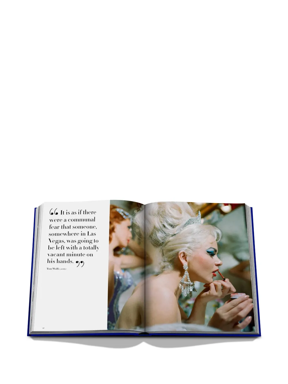 Assouline Las Vegas Magic Book In Blue