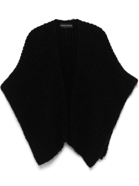 Barbara Bologna chunky-knit poncho