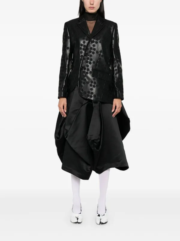 BLACK COMME des GARÇONS アシンメトリージャケット BLACK COMME des GARÇONS アシンメトリージャケット