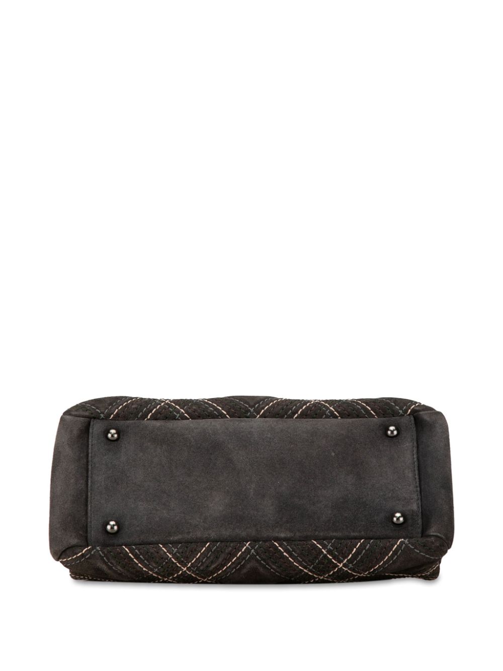 CHANEL 2013-2014 Suede Paris-Edinburgh Saltire shoulder bag Women