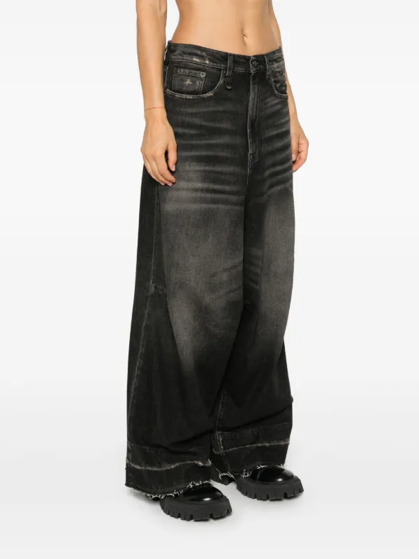 デニム・ジーパン R13 Jesse' Jeans JESSE JEAN - ABBEY BLACK - R13