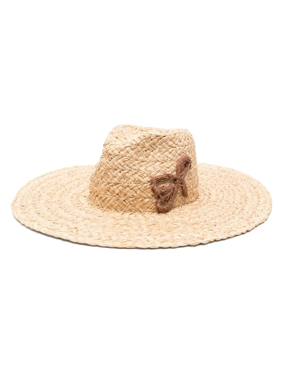 logo-appliqué fedora hat