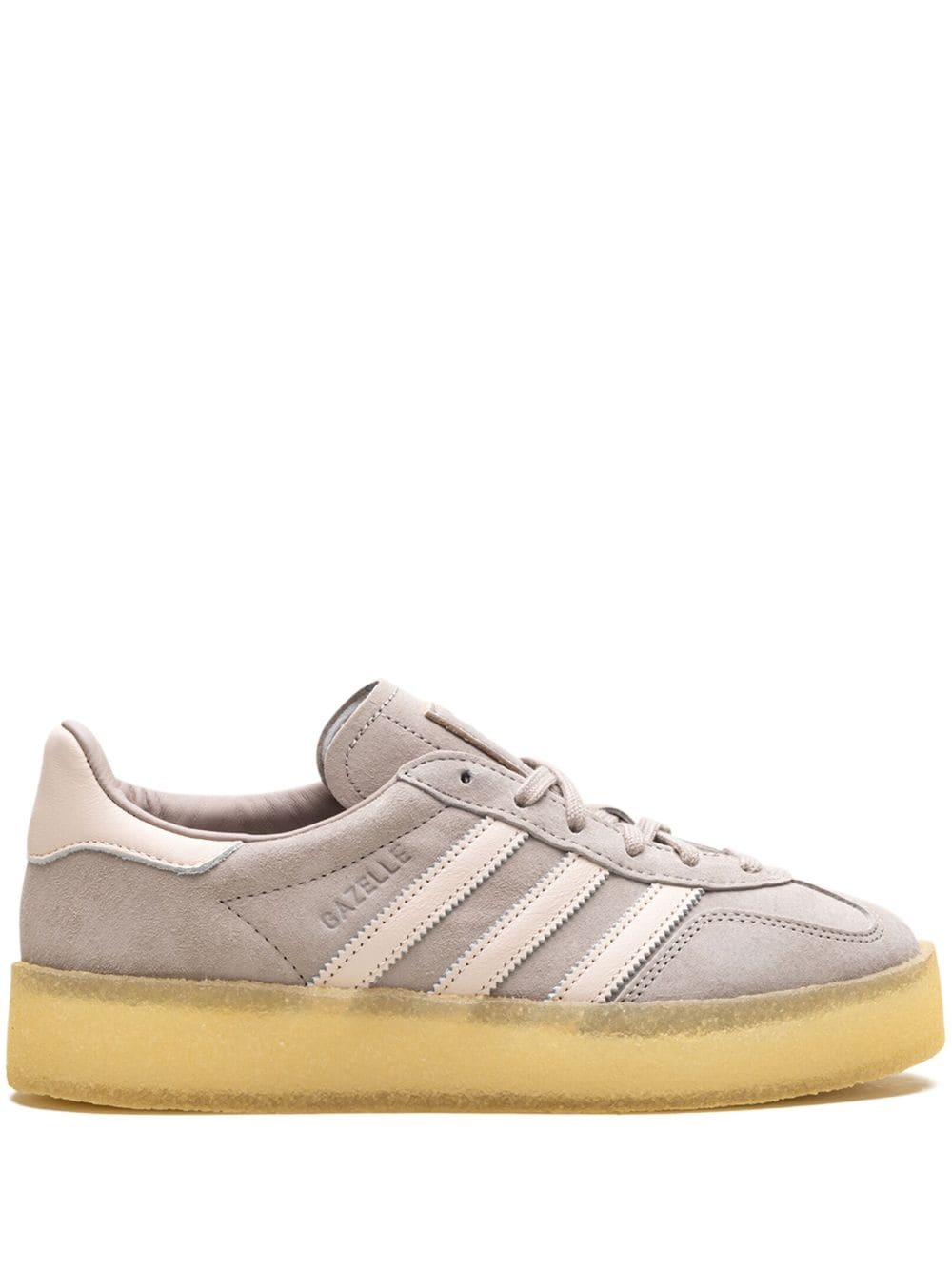 Shop Adidas Originals X Clarks 8th Street Gazelle Indoor "ronnie Fieg Molecule Exclusive" Sneakers In Grey