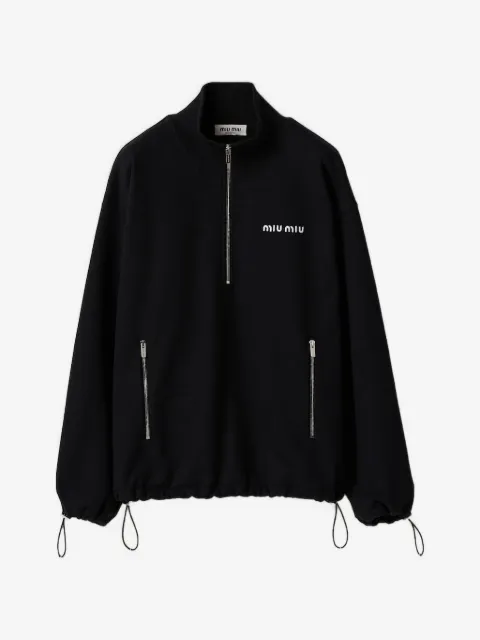 Miu Miu Sweatshirt aus Fleece