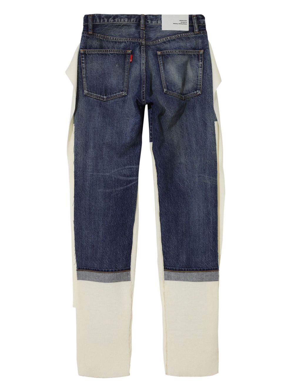 Undercover Gerafelde straight broek - Blauw