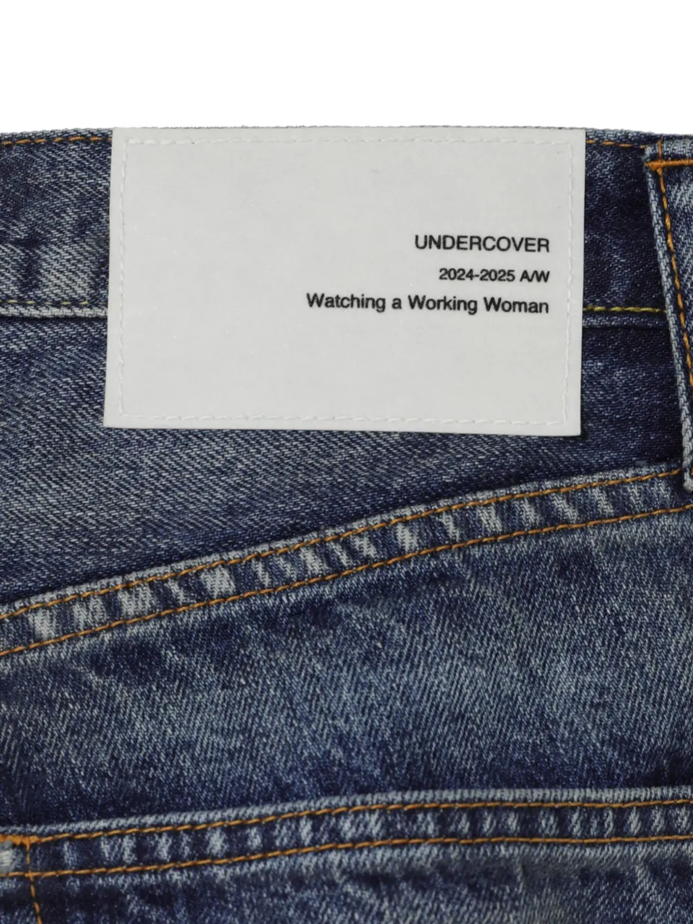 Undercover distressed straight-leg trousers | Image 6