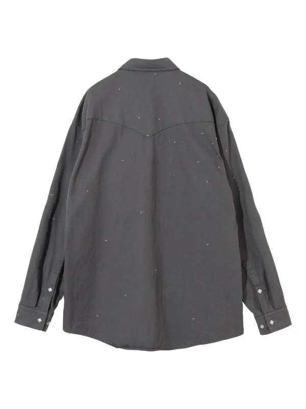 トップス underco Undercover cross-print Shirt | Grey | FARFETCH
