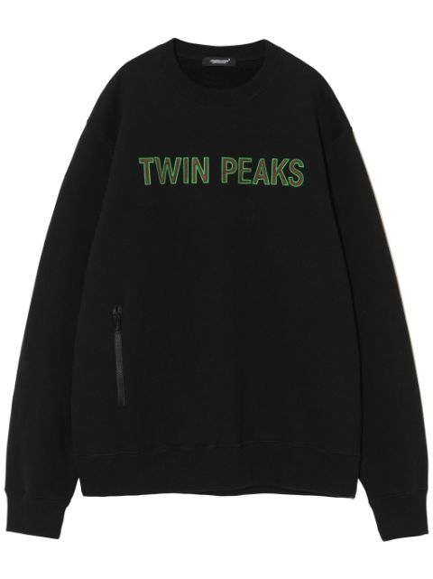 Undercover embroidered Twin Peaks sweatshirt