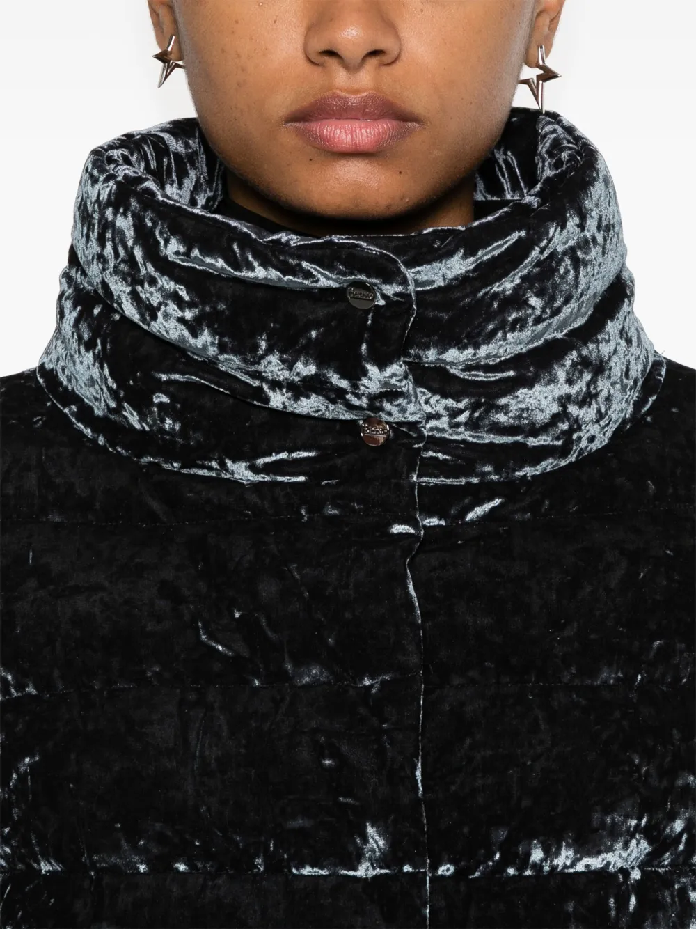 Herno velvet puffer discount