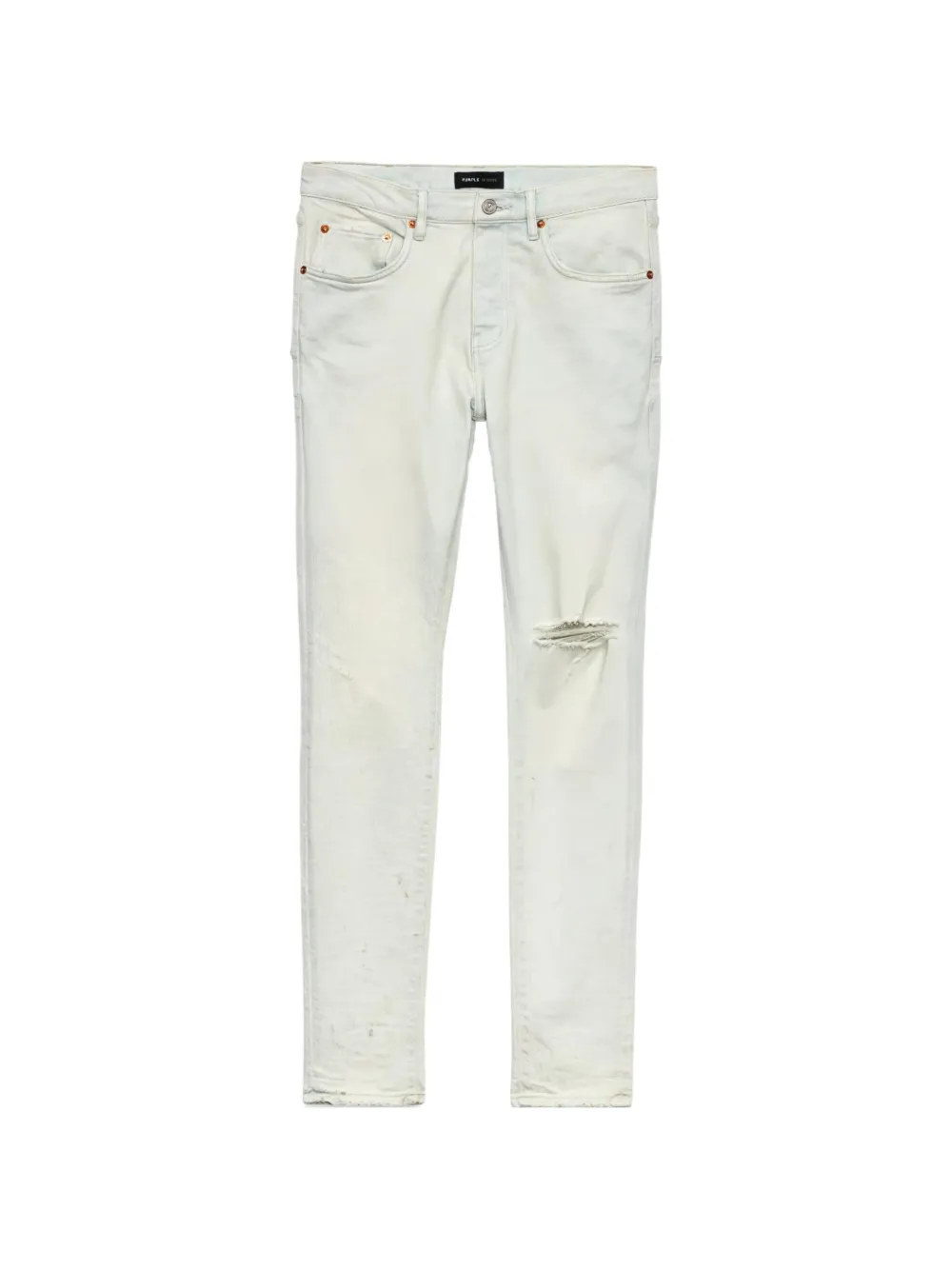 Purple Brand P001 Knee Blowout jeans - Blu