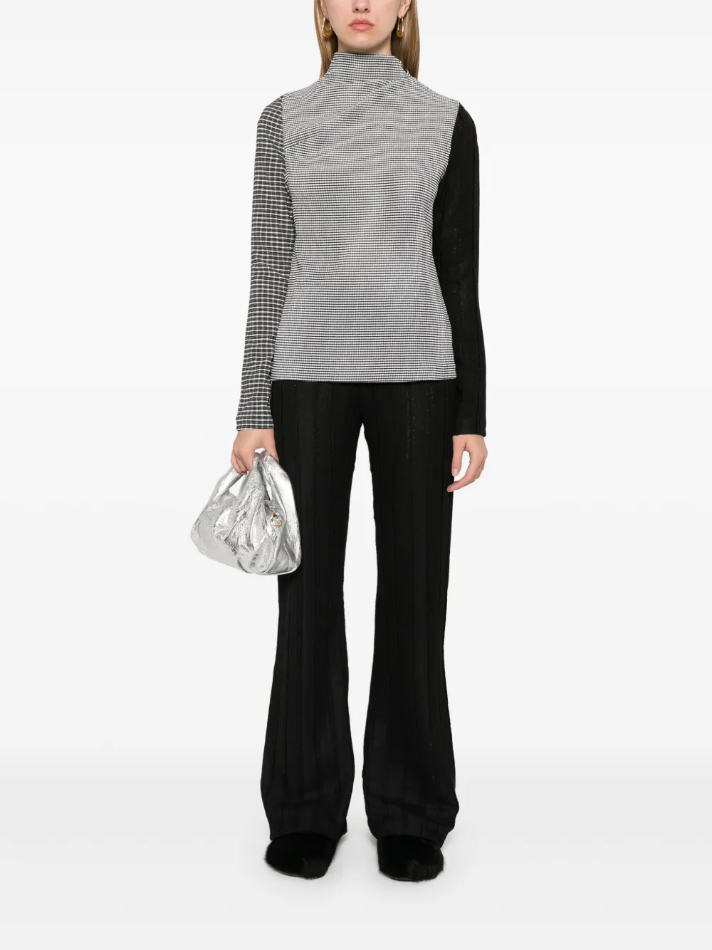 Stine Goya Straight Trousers In Black