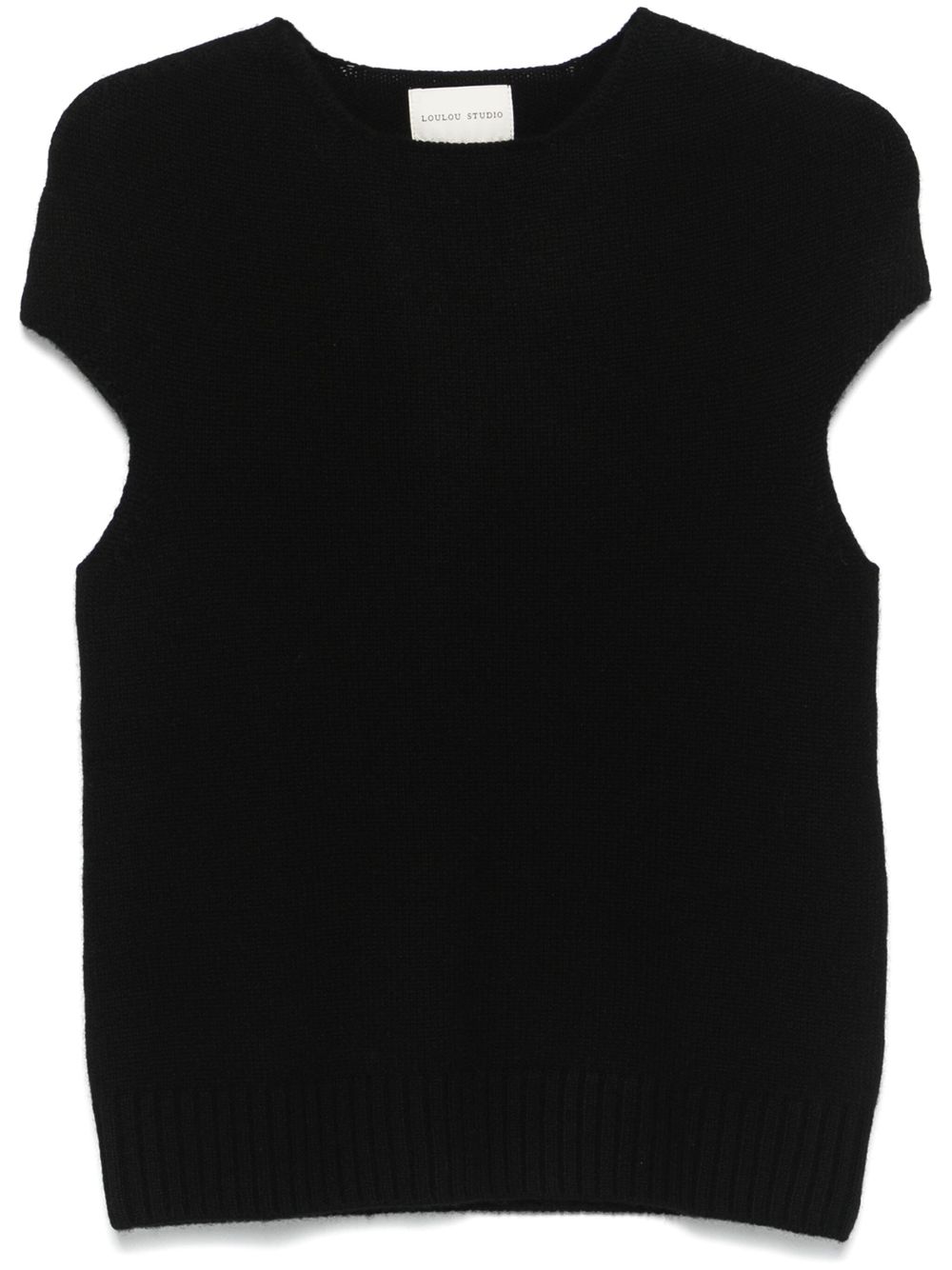 Loulou Studio Nereus top - Black