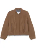 Bazar Deluxe crystal-embellishment jacket - Brown