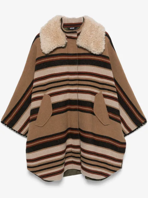 Bazar Deluxe striped cape