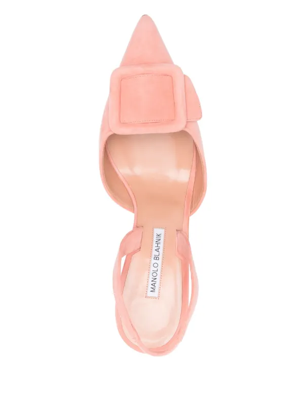 Manolo Blahnik May 90m スリングバック パンプス | ピンク