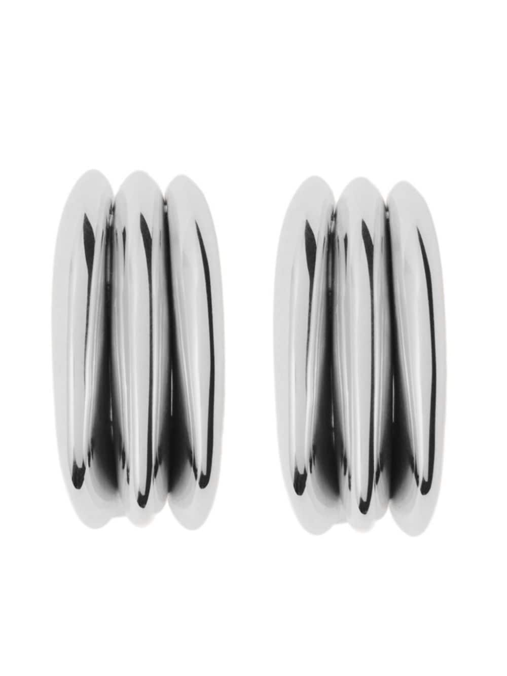 Burberry Thorn hoop earrings - Silver