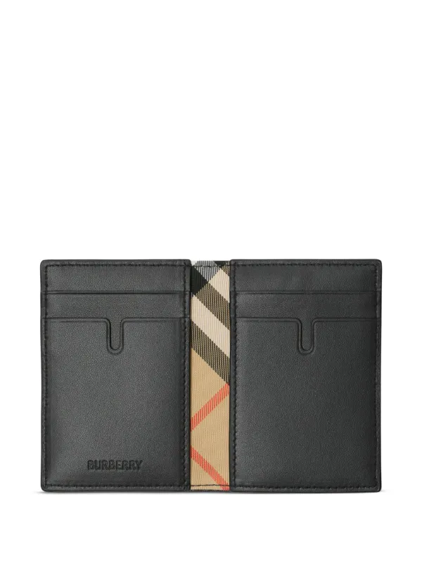 Burberry card holder black hotsell