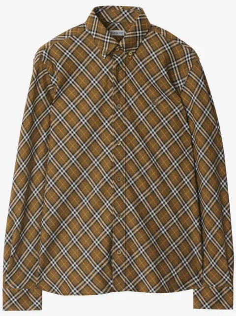 Burberry camisa con motivo Vintage Check