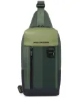 PIQUADRO one-shoulder backpack - Green