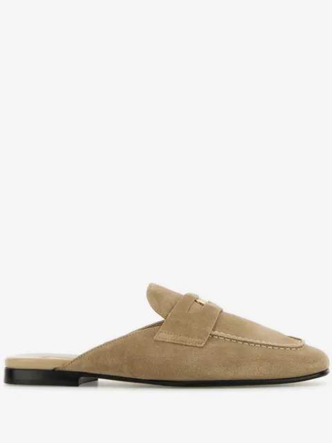 Miu Miu suede slippers