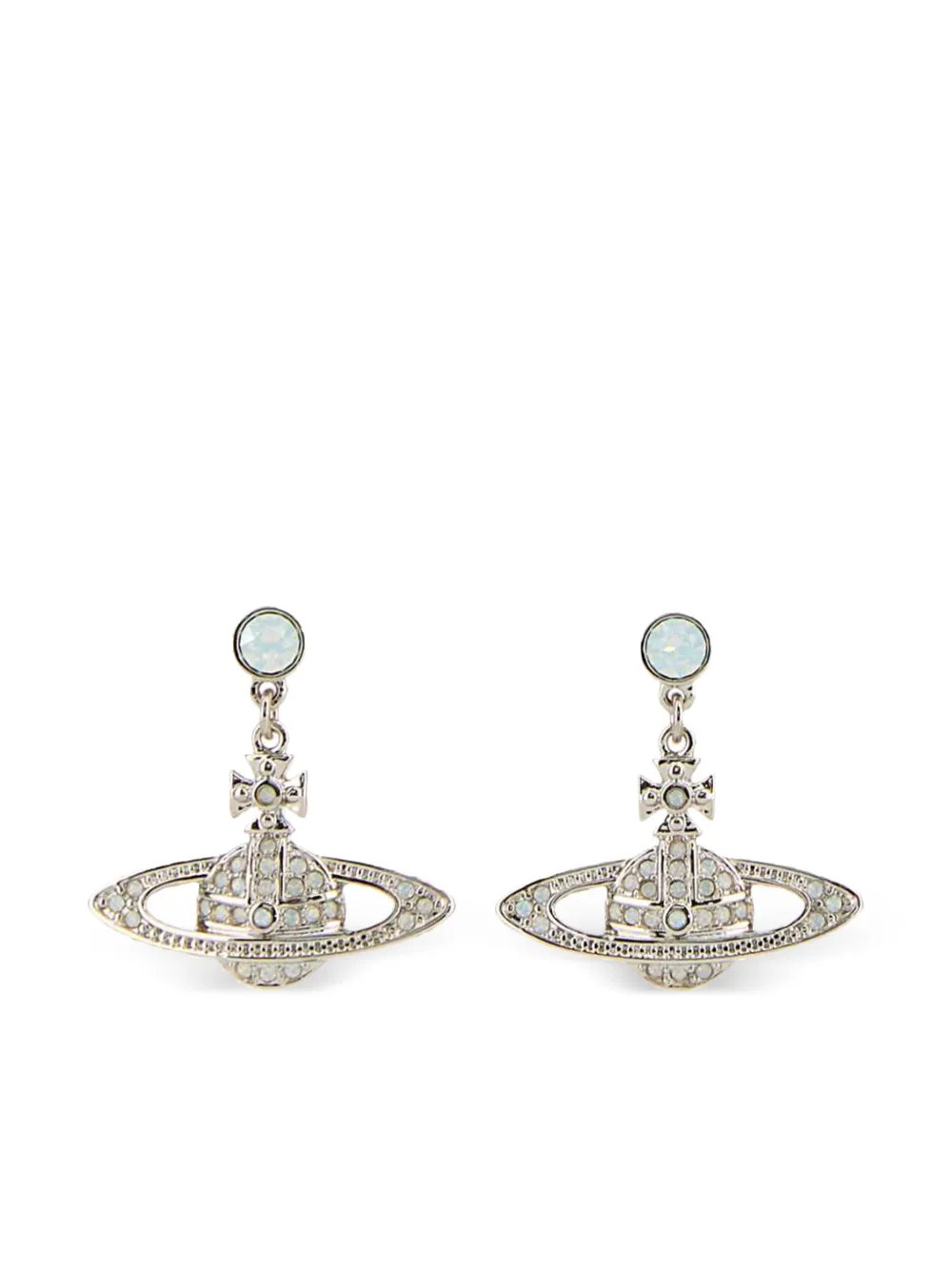 Vivienne Westwood Orecchini Bas Relief mini - Argento