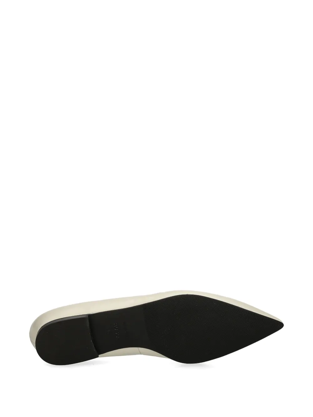 HUGO pointed-toe ballet flats Neutrals