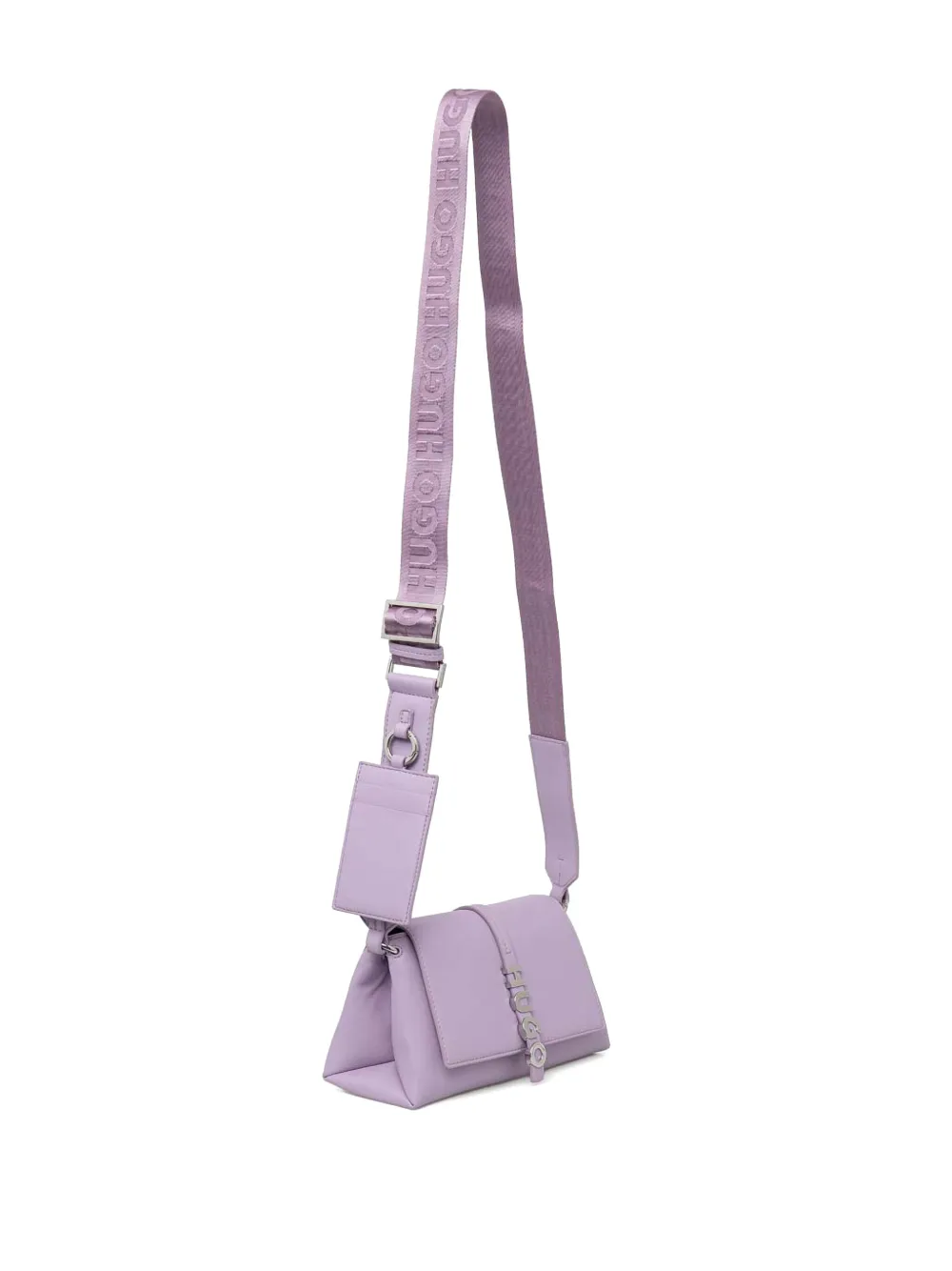 HUGO Crossbodytas met logo - Paars