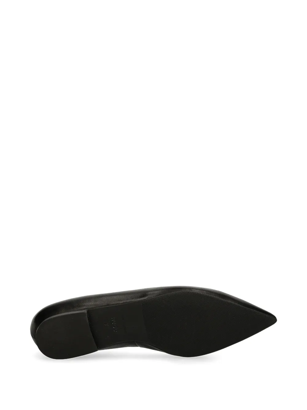 HUGO slip-on ballerina shoes Black