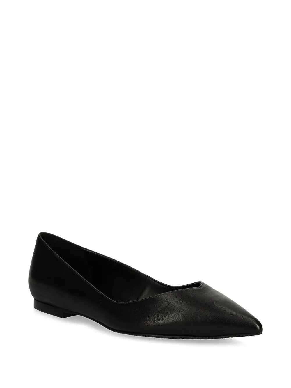 HUGO slip-on ballerina shoes - Zwart