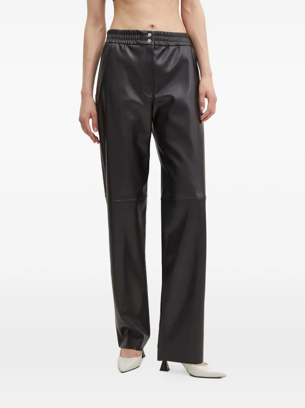 HUGO pantalones a paneles con cintura elástica | negro | Image 1