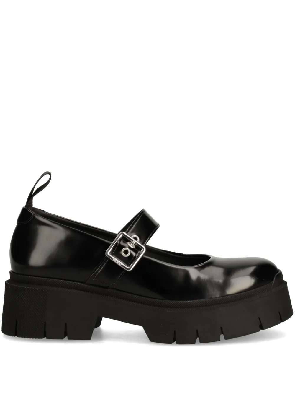 HUGO round-toe buckled brogues | Black | Image 1