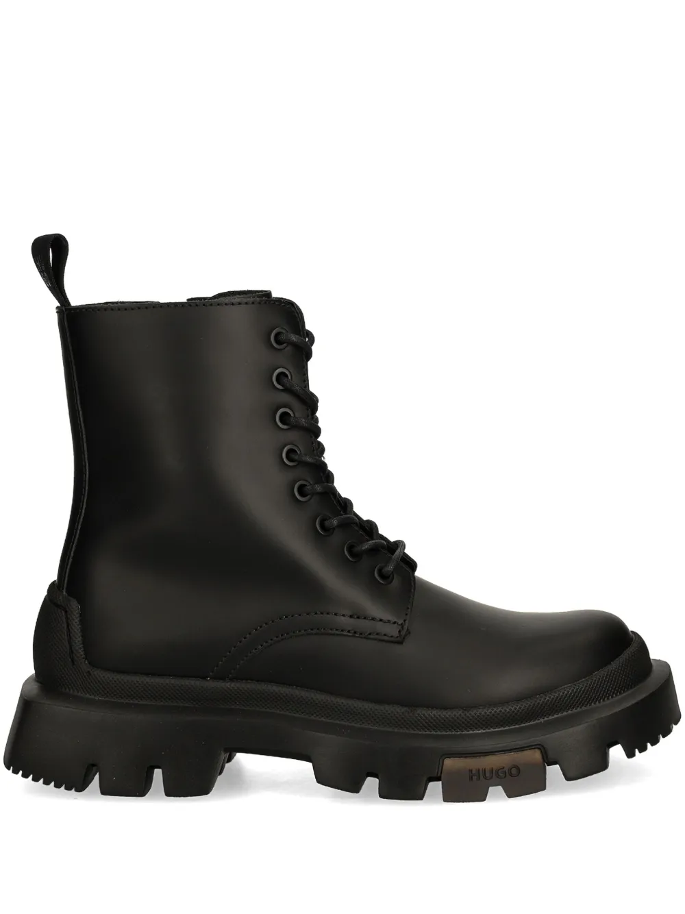 HUGO Fabyan Ankle Boots Black FARFETCH