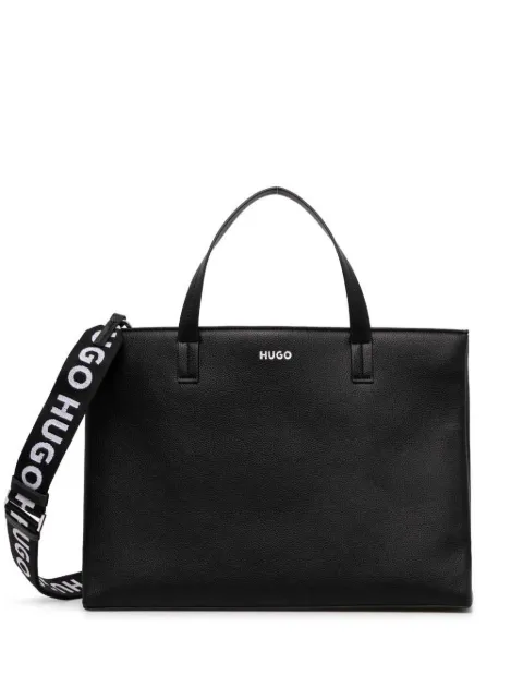 HUGO logo-print tote bag 