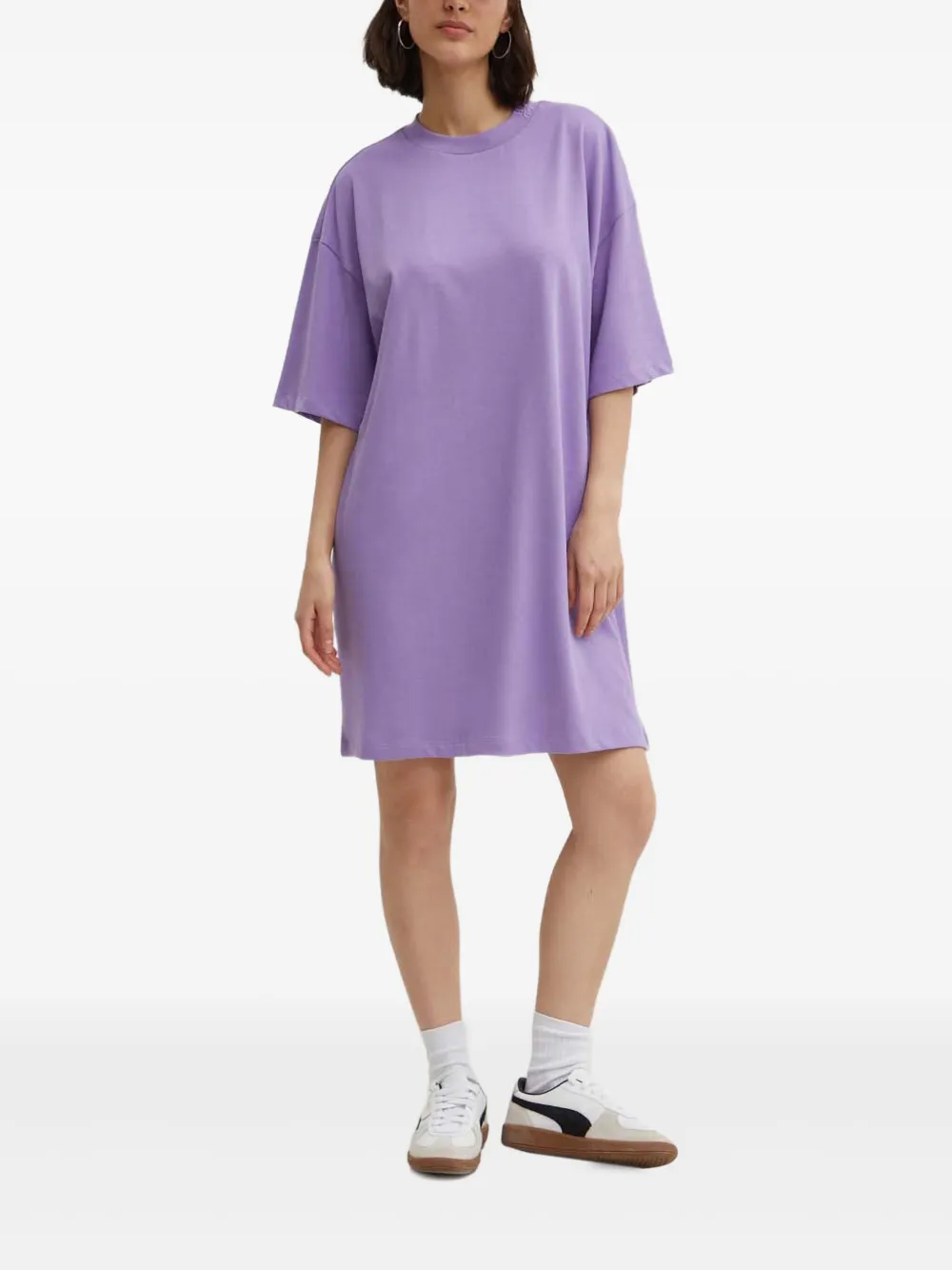 HUGO Embroidered t-shirt mini dress | Day Dresses | Image 2