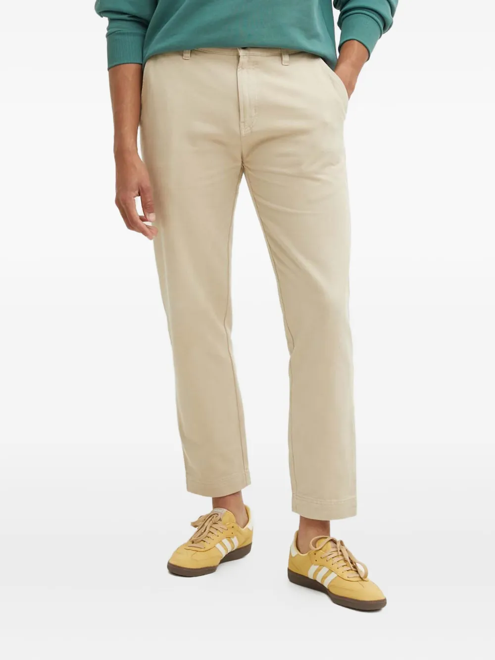 HUGO back-pocket trousers | Neutrals | Image 1