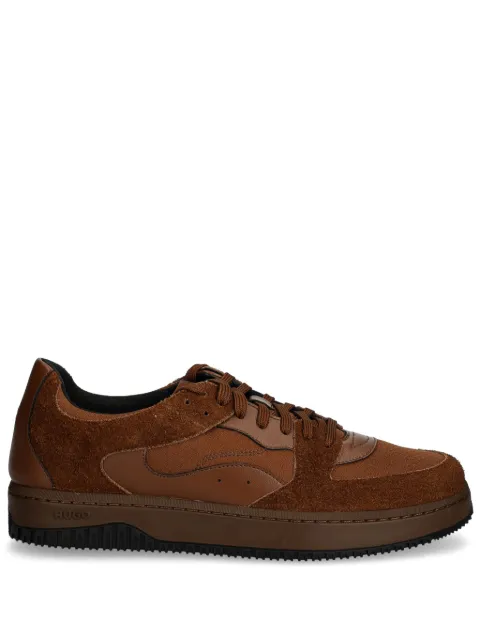 HUGO logo-patch low-top sneakers
